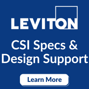 Leviton CSI Specs and Design Support