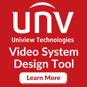 Uniview video system design tool