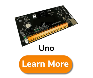 UNO alarm panel by Connect2go